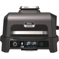 Ninja OG850UK Woodfire Pro XL Electric BBQ Grill Smoker Black Grey