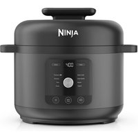 Ninja PC201UK Ninja HyperHeat 9 in 1 Pressure Rice Cooker Grey Black