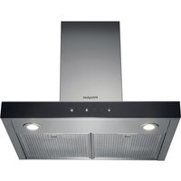 Hotpoint PHBS68FLTIX 60cm Chimney Hood in Stainless Steel