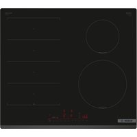 Bosch PIX631HC1E Series 6 60cm 4 Zone Induction Hob in Black