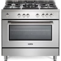 Delonghi PRO965GXX 90cm Wide Professional Line Gas Range Cooker in Sta