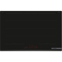 Bosch PXY83KHC1E Series 6 80cm 4 Zone Induction Hob in Black