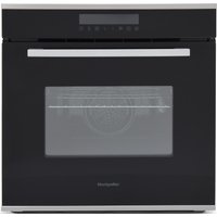 Montpellier SFO73B Built In Electric Single Oven in Black 70L A Rated
