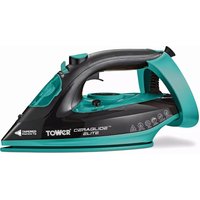 Tower T22021TL Ceraglide 3100W Steam Iron Teal and Black