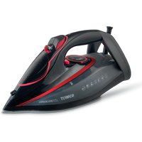 Tower T22032RED Steam Iron XL Sole Plate Red