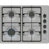 Neff T26BKP6N0 N30 60cm 4 Burner Gas Hob in Stainless Steel