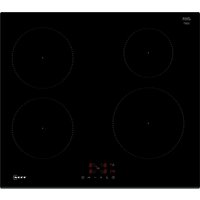 Neff T36FBE1L0 N30 Built In 60cm 4 Zone Induction Hob in Black Glass