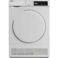 Sensis TDCF0110BW 10kg Condenser Dryer in White B Rated with Sensor Dr