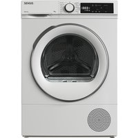 Sensis TDHF018A2W 8kg Heat Pump Condenser Dryer in White A Rated