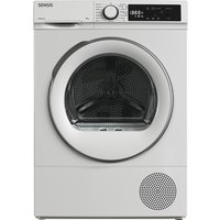 Sensis TDHF019A2W 9kg Heat Pump Condenser Dryer in White A Rated