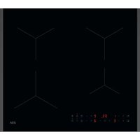 AEG TN64IA04FB 5000 Series 60cm 4 Zone Induction Hob in Black Plug Pla