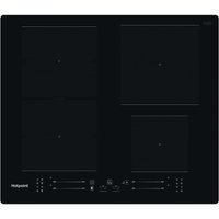 Hotpoint TS5760FNE 60cm Induction Hob in Black 4 Zone