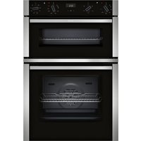 Neff U1ACE2AN3B N50 88cm Built In Electric Double Oven in Black with S