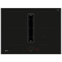 Neff V57THQ4L0 N70 70cm Induction Hob w Integrated Ventilation Black
