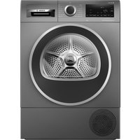 Bosch WQG245R2GB Series 6 9kg Heat Pump Dryer in Cast Iron Grey A Rate