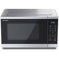 Sharp YC MS252AU S Microwave Oven Silver 25L 900W