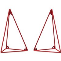 Maze Pythagoras Konsol 2-pack 15x10.50x20 Red
