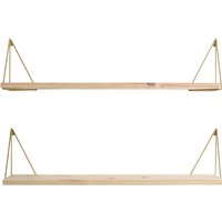 Maze Pythagoras Play 78x20 Pine / Brass Matte