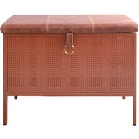 Maze Frank Sittbänk Med Förvaring Cinnamon/vintage Cognac