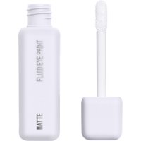 About Face Matte Fluid Eye Paint - White Noise