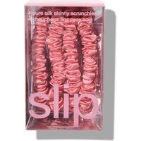 Slip Pure Silk Skinny Scrunchies Set Of 4 - Rose