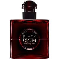 YSL BEAUTY Black Opium Eau De Parfum Over Red