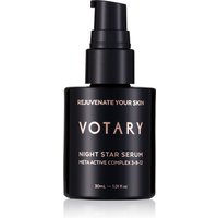 VOTARY Night Star Serum - 30ml - Multi-Potent Formula For Brighter, Smoother & Hydrated Skin - Vegan Friendly - Face The Future