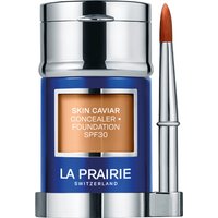 La Prairie Fluid base Skin Caviar Complexion - Concealer Foundation Spf30 Liquid Foundation and Concealer 30-HONEY BEIGE