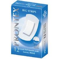 Cerotto prontex big strips astuccio da 12 pezzi formato maxi