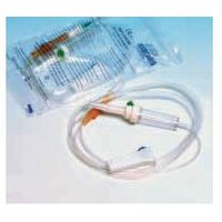 Set sterile per infusione in materiale anallergico con para e roller. confezione singola