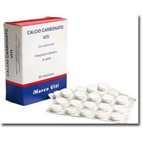 Calcio carbonato viti 60 compresse