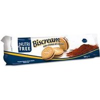 Nutrifree biscream con crema al cacao 125 g
