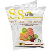 Sfogliette alle verdure senza glutine sacchetto 55 g