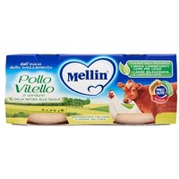 Mellin omogeneizzato pollo vitello con verdure 2 x 80 g