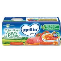 Mellin primosugo ragu' di vitello 2 vasetti da 80 g