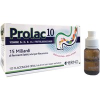 Prolac10 fermenti lattici 15 miliardi 10 flaconcini 8 ml