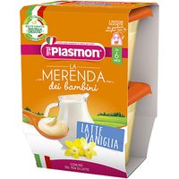 Plasmon la merenda dei bambini merende latte vaniglia asettico 2 x 120 g