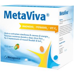 Metaviva Magnesio Potassio Vitamina C 20 Bustine