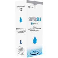 Silver blu g spray via orale contrasta la proliferazione batterica e fungina 50 ml