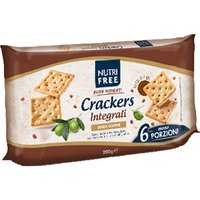 Nutrifree crackers integrali 33,4 g x 6 pezzi