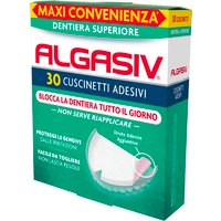 Algasiv adesivo per protesi dentaria superiore 30 pezzi
