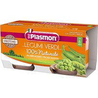Plasmon omogeneizzato legumi verdi 2x80 g