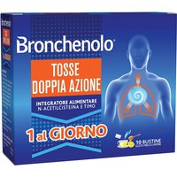 Bronchenolo tosse doppia azione 10 bustine