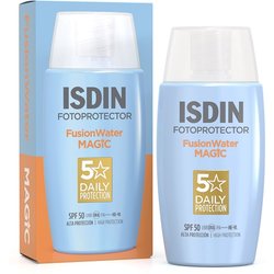 Isdin Fotoprotector Fusion Water Spf 50, Fotoprotettore Viso Per Uso Quotidiano, Texture Ultraleggera 50 Ml (L'imballaggio Puo' Variare) Isdin Fotoprotector Fusion Water Spf 50, Fotoprotettore Viso Per Uso Quotidiano, Texture Ultraleggera 50 Ml (L'imballaggio Puo' Variare)