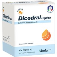 Dicodral liquido soluzione reidratante orale 4 x 200 ml