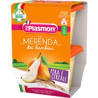 Plasmon la merenda dei bambini sapori di natura pera cereali asettico 2 x 120 g