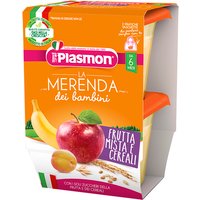 Plasmon la merenda dei bambini merende frutta cereali asettico 2 x 120 g