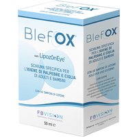 Blefox schiuma specifica per igiene palpebre e ciglia 50 ml con erogatore + 60 dischetti