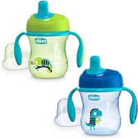 Chicco tazza training azzurra 6 mesi