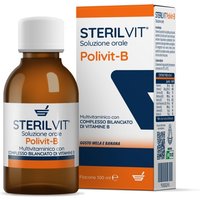 Sterilvit polivit-b soluzione orale gusto mela banana 100 ml